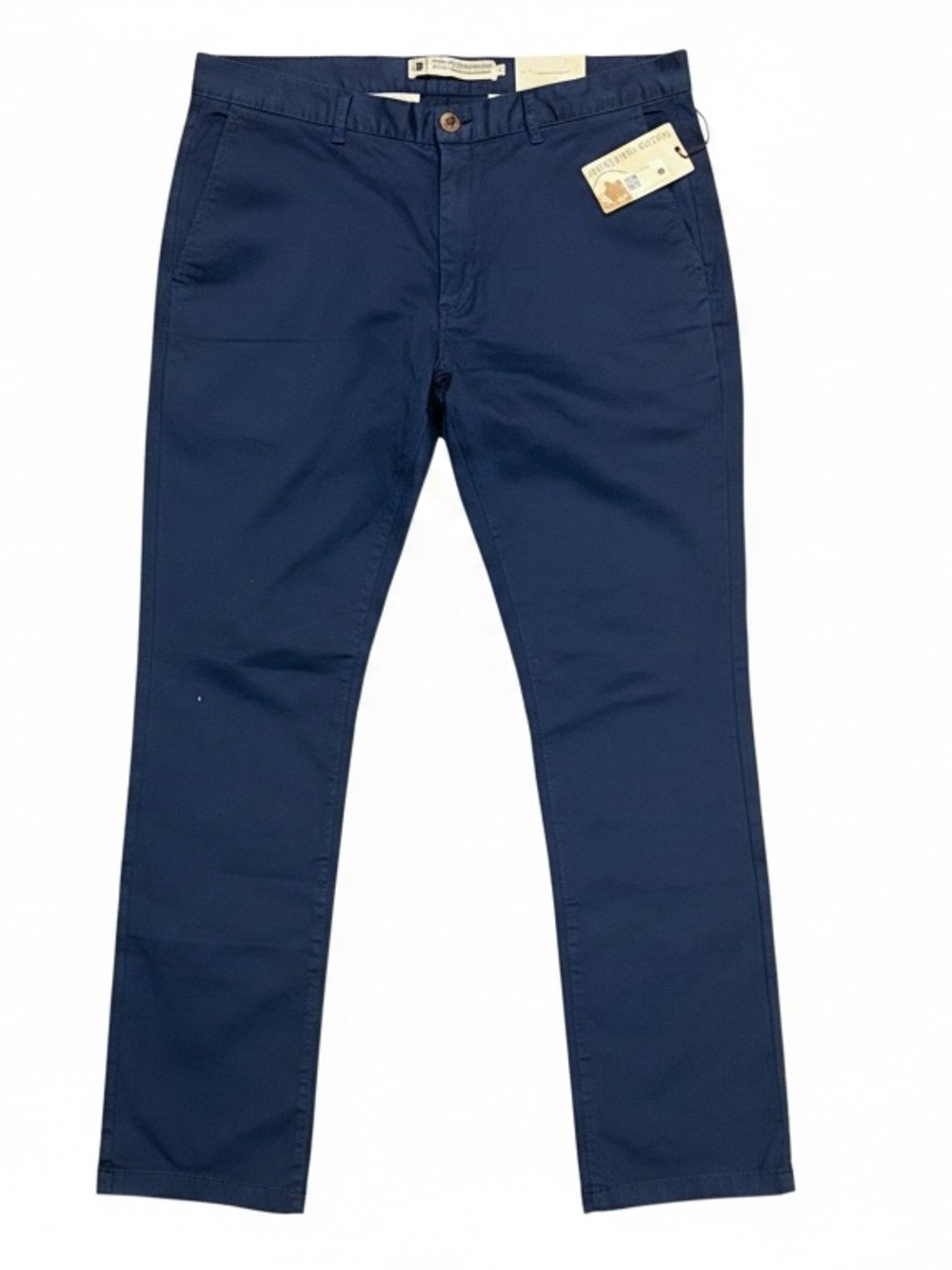 Southern Proper Men’s Navy Blue Chino Pants Size 32L x 38W Straight Leg Business